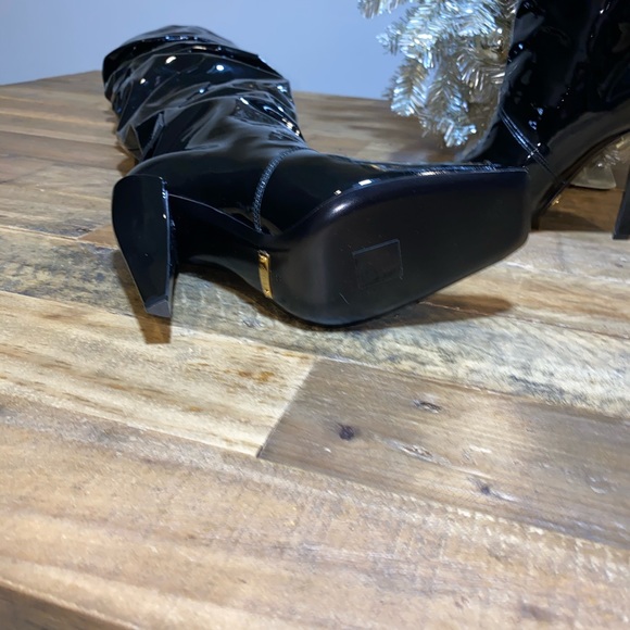 Tom Ford Patent Leather Knee. Boots - Picture 7 of 8